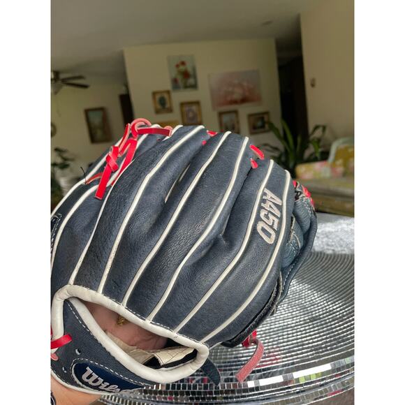 wilson pitch in for baseball glove A450 - Picture 8 of 14